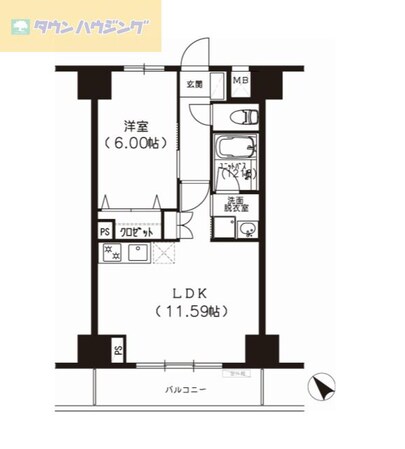 Ｓ－ＦＯＲＴ船橋塚田の物件間取画像